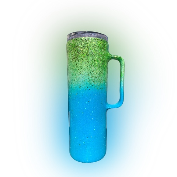 Procastrinators & sloths, spirit animals, funny 20oz skinny tumbler with handle - Picture 4 of 11